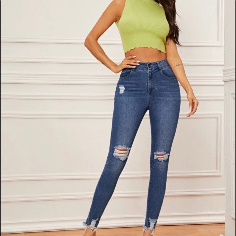 Shein denim jeans